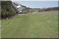 Path descending into Eastbourne