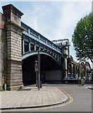 TQ3379 : Bridge, Tower Bridge Road by Stephen Richards
