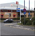 Filton Abbey Wood railway station name sign