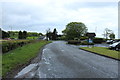 Approaching the A736 at Lugton