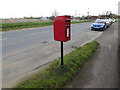 TM1151 : 253 Stowmarket Road Postbox by Geographer