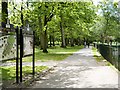 Path in Longford Park