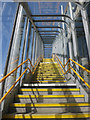 Stairs at Gallions Reach DLR Station