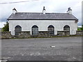 G9270 : Building with arched windows, Ballintra by Kenneth  Allen