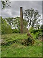 SD8640 : Higherford Mill Chimney by David Dixon