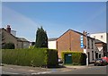 Box hedge on Oldham Street