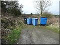 Bins on Back Lane, Soyland