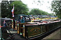 View of narrowboats moored on the Grand Union Canal for the Rickmansworth Festival #7