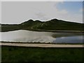 Lake beside Northumberlandia