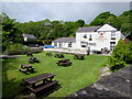 Ynyscedwyn Arms picnic benches, Ystradgynlais