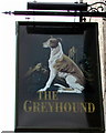 The Greyhound name sign, Lydney