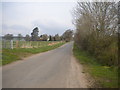 Road north of Cliburn village