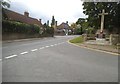 Vicarage Road at the junction of High Street, Yalding