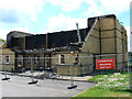 After the fire, Memorial Hall, Lechlade (2)