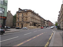 NS5765 : Sauchiehall Street Glasgow near Kelvingrove Park by David Hawgood