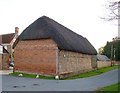 Tithe barn at Fittleton Manor, from the north-east