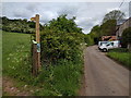 ST5044 : Public footpath leading from Castle Lane by Rob Purvis