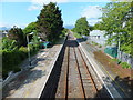 The railway line towards Pwllheli