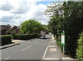 Bus stop on Wagstaff Lane, near Westdale Road