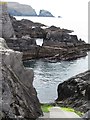 V7326 : Slipway and cove at Oughtminnee by Gordon Hatton