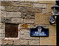 Old Courthouse nameplate, Heol Giedd, Ystradgynlais