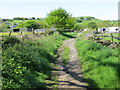 Cross Lane descending into Wilsden