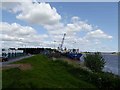 Unloading what looks like scrap steel at Keadby