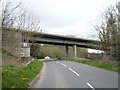 A68 bridge over the B6360, Leaderfoot 