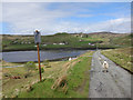 Coillore hill road towards Struan