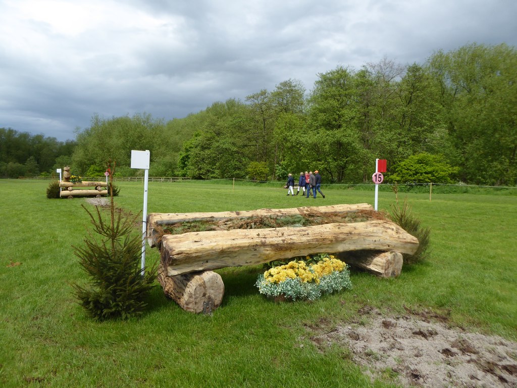 Somerford Park Horse Trials: the flower... © Jonathan Hutchins ...