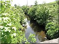 The River Cumber downstream of the A24 (Newcastle Road) bridge