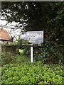 TM2149 : St Botolph's Church sign by Geographer