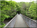 Across a River Tawe footbridge, Ystradgynlais