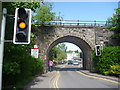 Perthshire Townscape : Railway Bridge Over Ferry Road, Pitlochry