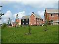 New housing by the Loddon Industrial Estate