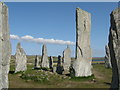 NB2133 : Standing stones at Callanish by M J Richardson