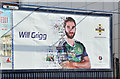 Northern Ireland - Euro 2016 poster (Will Grigg), Belfast (May 2016)