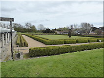 SU8304 : Reconstructed Roman garden at Fishbourne Palace by Sarah Charlesworth