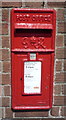 Close up, George VI postbox on the B1159, Bacton