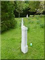 NZ0971 : "Stele" at Cheeseburn Sculpture Exhibition by Oliver Dixon