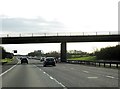 The M40 runs under the B4030