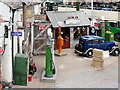 SU3802 : Garage Scene, National Motor Museum by David Dixon