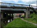 Pipe bridge next to High Hoe Road Bridge No 44a