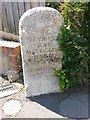 Weymouth: boundary stone on Chickerell Road