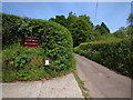 Sign for Yearlstone Vineyard