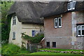 Detail of thatched cottages at Martin