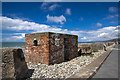 SH6112 : North Wales WWII defences: Fairbourne - pillbox & anti-tank blocks (1) by Mike Searle
