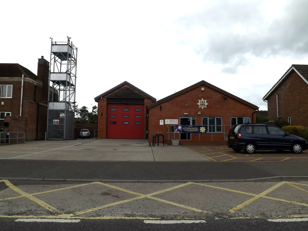 Needham Market Fire Station © Geographer :: Geograph Britain and Ireland