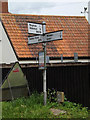 Roadsign on the B1078 Barking Road