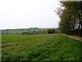 View west from the A68